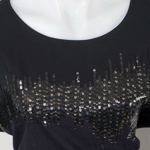 NWOT Coldwater Creek sequin shirt - sz 8